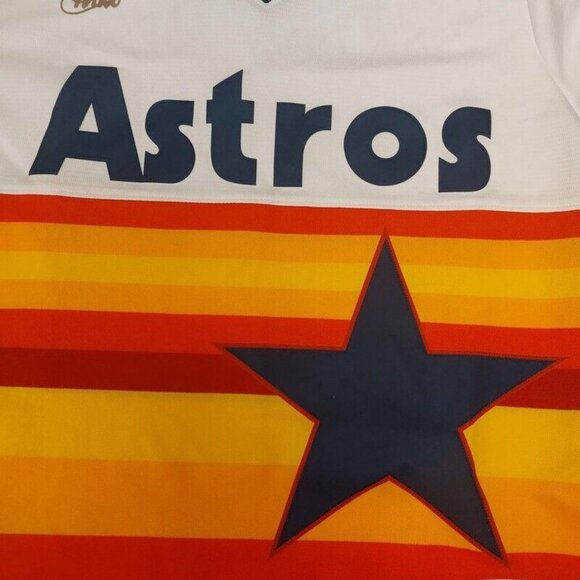 Nike Nolan Ryan Houston Astros Jersey Mens M Hall of Fame Cooperstown Collection - Picture 5 of 12